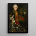 Portrait of Józef Sapieha - Augustyn Mirys — framed artwork on a wall