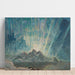 Reproduction of the painting Northern Lights Painting, Study of Northern Norway #2 - Anna Boberg