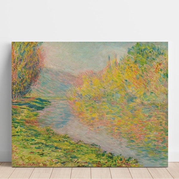 Reproduction of the painting Autumn at Jeufosse - Claude Monet