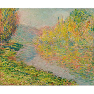 Automne à Jeufosse - Claude Monet | Reproduction Tableau Décoration murale affiche copie