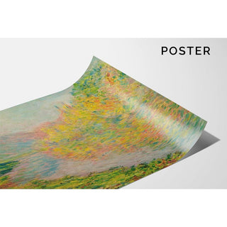Automne à Jeufosse - Claude Monet | Reproduction Tableau Décoration murale affiche copie