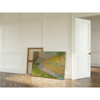 Automne à Jeufosse - Claude Monet | Reproduction Tableau Décoration murale affiche copie