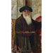Reproduction of the painting Self-portrait painting - Camille Pissarro