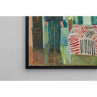 Autoportrait - Edvard Munch | Reproduction Tableau Décoration murale affiche copie