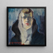 Autorretrato - Jalmari Ruokokoski — cuadro enmarcado en la pared