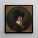 Self-portrait - Jean — framed artwork on a wall