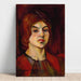 Autorretrato (1898) de Suzanne Valadon — reproducción artística