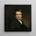Autorretrato - William Page — cuadro enmarcado en la pared