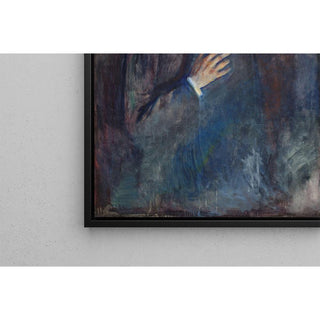 Autoportrait à la cigarette - Edvard Munch | Reproduction Tableau Décoration murale affiche copie