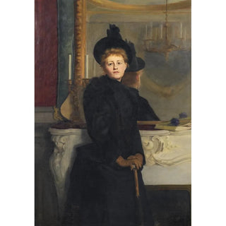 Ava de Lagercrantz - Self portrait.webp