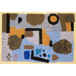 Avec les deux perdus - Paul Klee | Reproduction Tableau Décoration murale affiche copie
