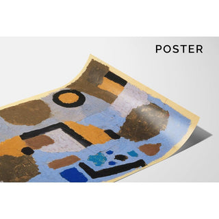 Avec les deux perdus - Paul Klee | Reproduction Tableau Décoration murale affiche copie