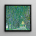 Avenida hacia el Castillo de Kammer - Gustav Klimt — cuadro enmarcado en la pared