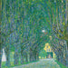 Avenida hacia el Castillo de Kammer - Gustav Klimt — vista de la obra