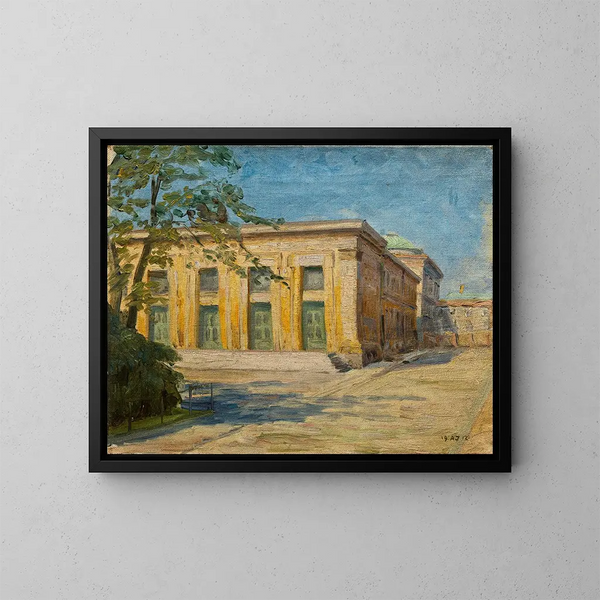 Museo Thorvaldsens - Axel Johansen — cuadro enmarcado en la pared