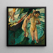 Baigneurs - Leo Putz — cuadro enmarcado en la pared