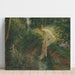Reproducción del cuadro Bañista en el bosque - Camille Pissarro