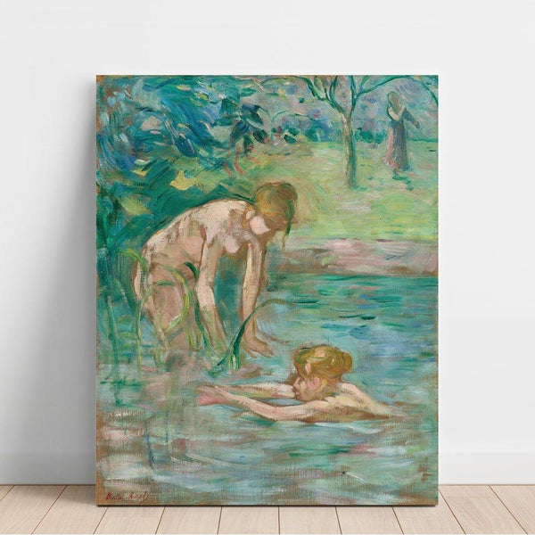 Reproduction of the painting Bathers - Berthe Morisot