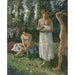 Reproducción del cuadro de bañistas - Camille Pissarro