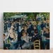 Reproduction of the painting Bal du moulin de la Galette - Pierre-Auguste Renoir