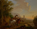 Paisaje del sur con pastores - Balthasar Paul Ommeganck — vista de la obra