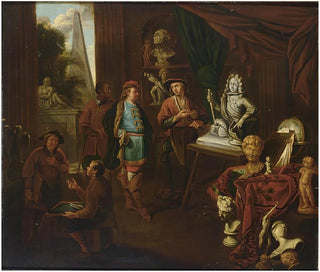 Balthasar Van Den Bossche - A sculptors studio.webp
