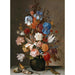 Naturaleza muerta con flores - Balthasar van der Ast — cuadro enmarcado en la pared