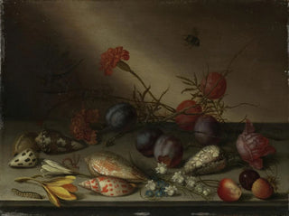 Balthasar van der Ast - Still Life with Shells Fruit and Flowers.webp