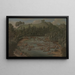 Chutes d'Aysgarth, Yorkshire - Balthazar Nebot — framed artwork on a wall