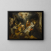 Adoración de los pastores - Barent Fabritius — cuadro enmarcado en la pared