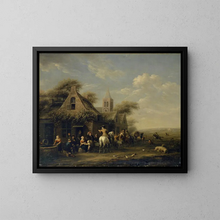 Barent Gael - Stop in front of an Inn.webp