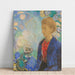 Reproduction of the painting Baroness of Domecy - Odilon Redon