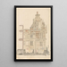 the Hague City Hall - Bartholomeus Johannes van Hove — framed artwork on a wall