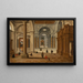 Interior of a Baroque church - Bartholomeus van Bassen — framed artwork on a wall