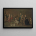 Uvedale Tomkyns Price 1685-1764 y miembros de su familia, posiblemente - Bartholomew Dandridge — cuadro enmarcado en la pared