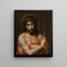 Aquí está el hombre - Bartolomé Esteban Murillo — cuadro enmarcado en la pared