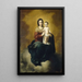 Madonna and Child - Bartolomé Esteban Murillo — framed artwork on a wall
