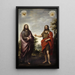 Reproduction of the painting Saint John the Baptist pointing to Christ - Bartolomé Esteban Murillo