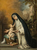 Santa Rosa de Lima - Bartolomé Esteban Murillo — vista de la obra