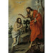 Reproducción del cuadro El Bautismo de Cristo - Bartolomé Esteban Murillo