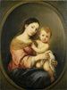 La Virgen con el Niño - Bartolomé Esteban Murillo — vista de la obra