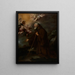 La vision de saint François de Paule - Bartolomé Esteban Murillo — framed artwork on a wall