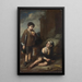 Reproduction of the painting Two Peasant Boys - Bartolomé Esteban Murillo
