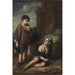 Reproduction of the painting Two Peasant Boys - Bartolomé Esteban Murillo