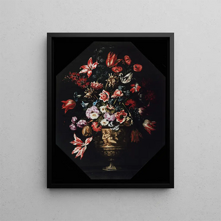 Still life - Bartolomé Pérez — framed artwork on a wall