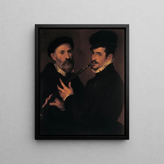 Bartolomeo Passarotti - Double portrait of musicians.webp