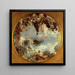 Flower Battle Painting, Nice - Henri Gervex — framed artwork on a wall