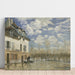 Reproducción del cuadro Barco en la inundación en Port-Marly - Alfred Sisley