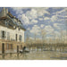 Reproducción del cuadro Barco en la inundación en Port-Marly - Alfred Sisley