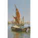 Reproducción del cuadro Bateaux de pêche dans la lagune, Venise - Antonietta Brandeis | Reproduction